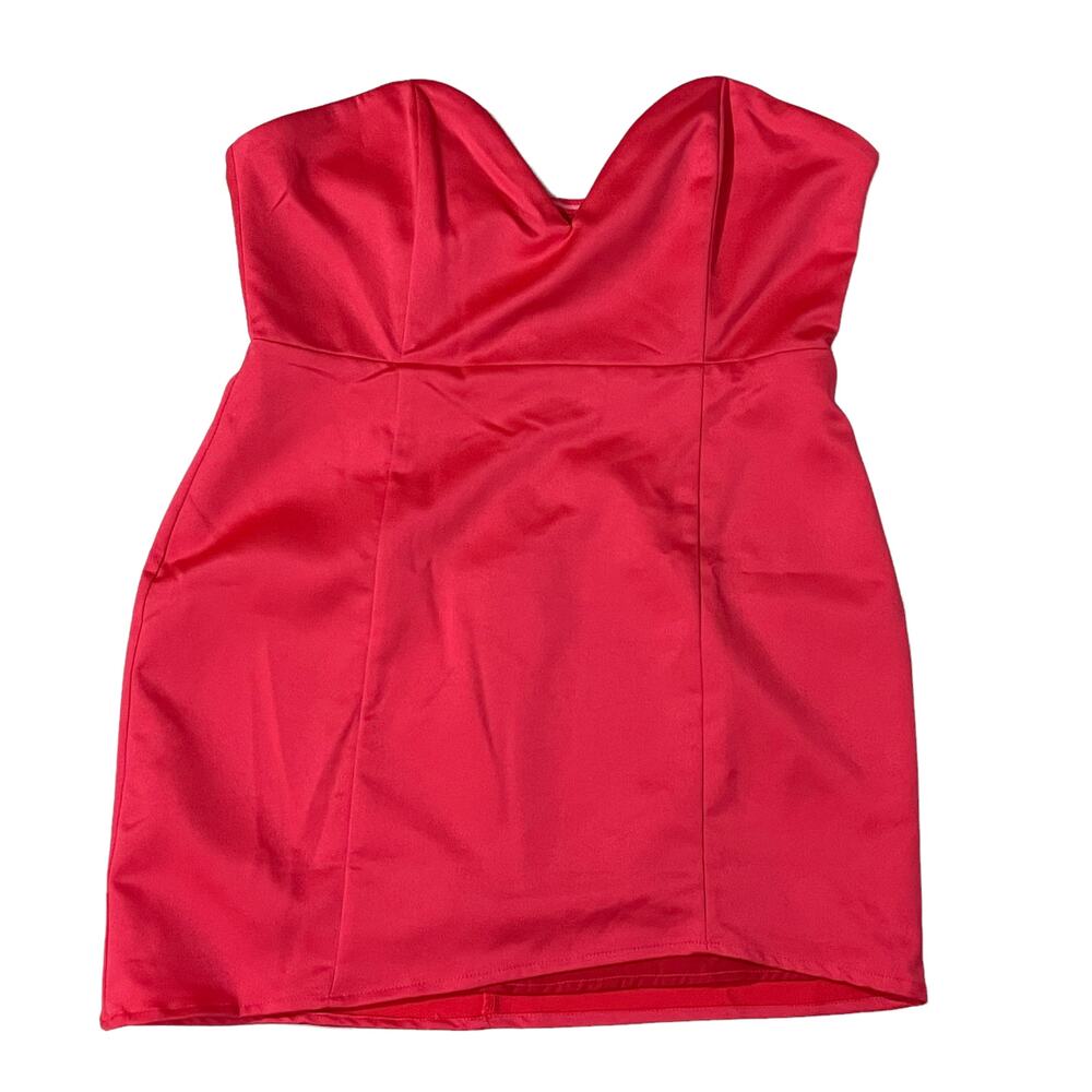 NWT Superdown Lilianah Sweetheart Mini Dress - Pink - XL